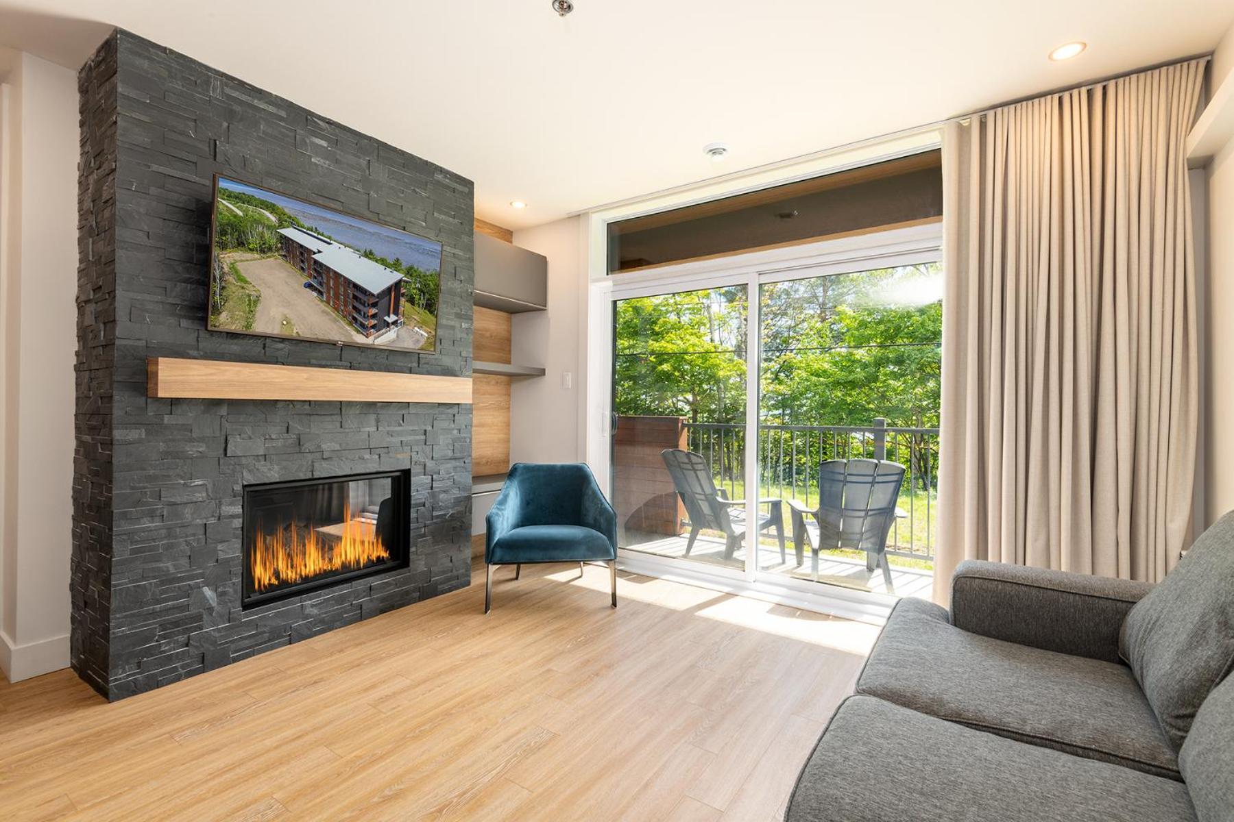 Les Appartements Du Massif De Charlevoix Petite-Riviere-Saint-Francois Quarto foto