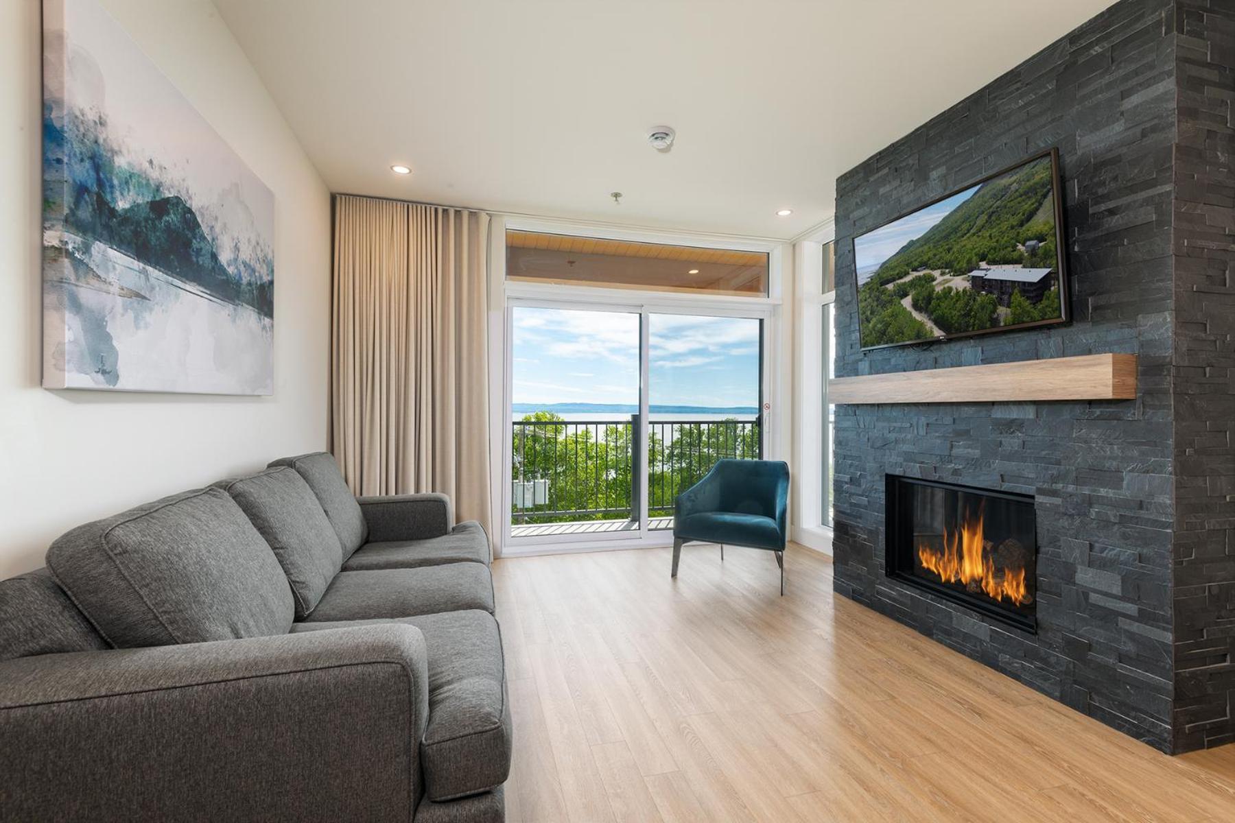 Les Appartements Du Massif De Charlevoix Petite-Riviere-Saint-Francois Exterior foto