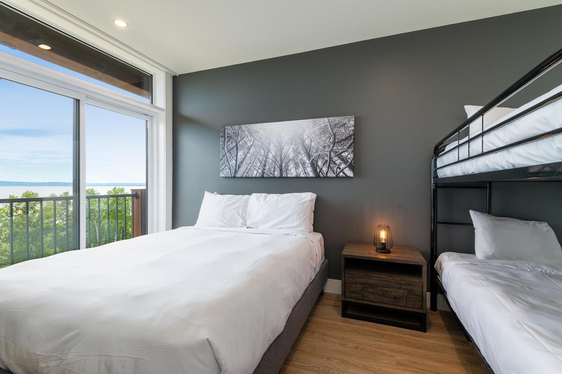 Les Appartements Du Massif De Charlevoix Petite-Riviere-Saint-Francois Quarto foto